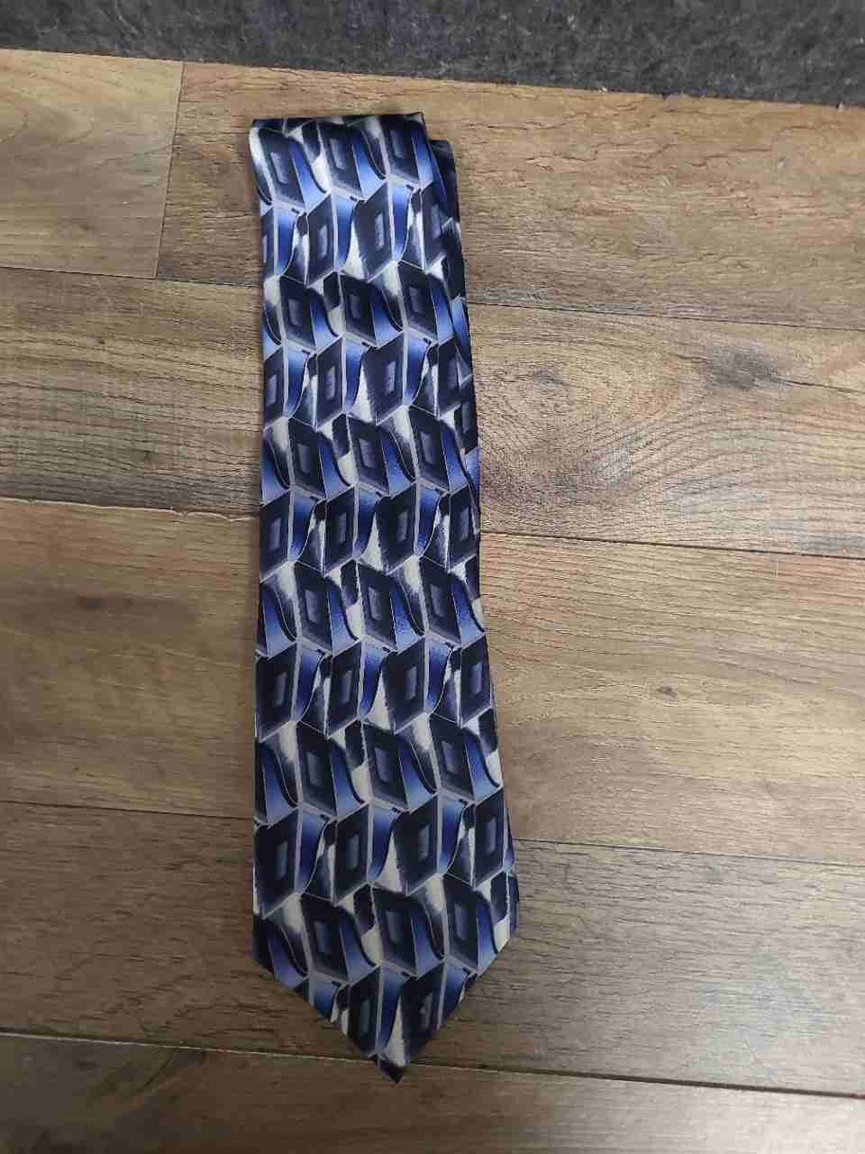 Van Heusen Pierre Cardin Stafford Men's Neck Tie Lot of 3 NWT Geometric Striped