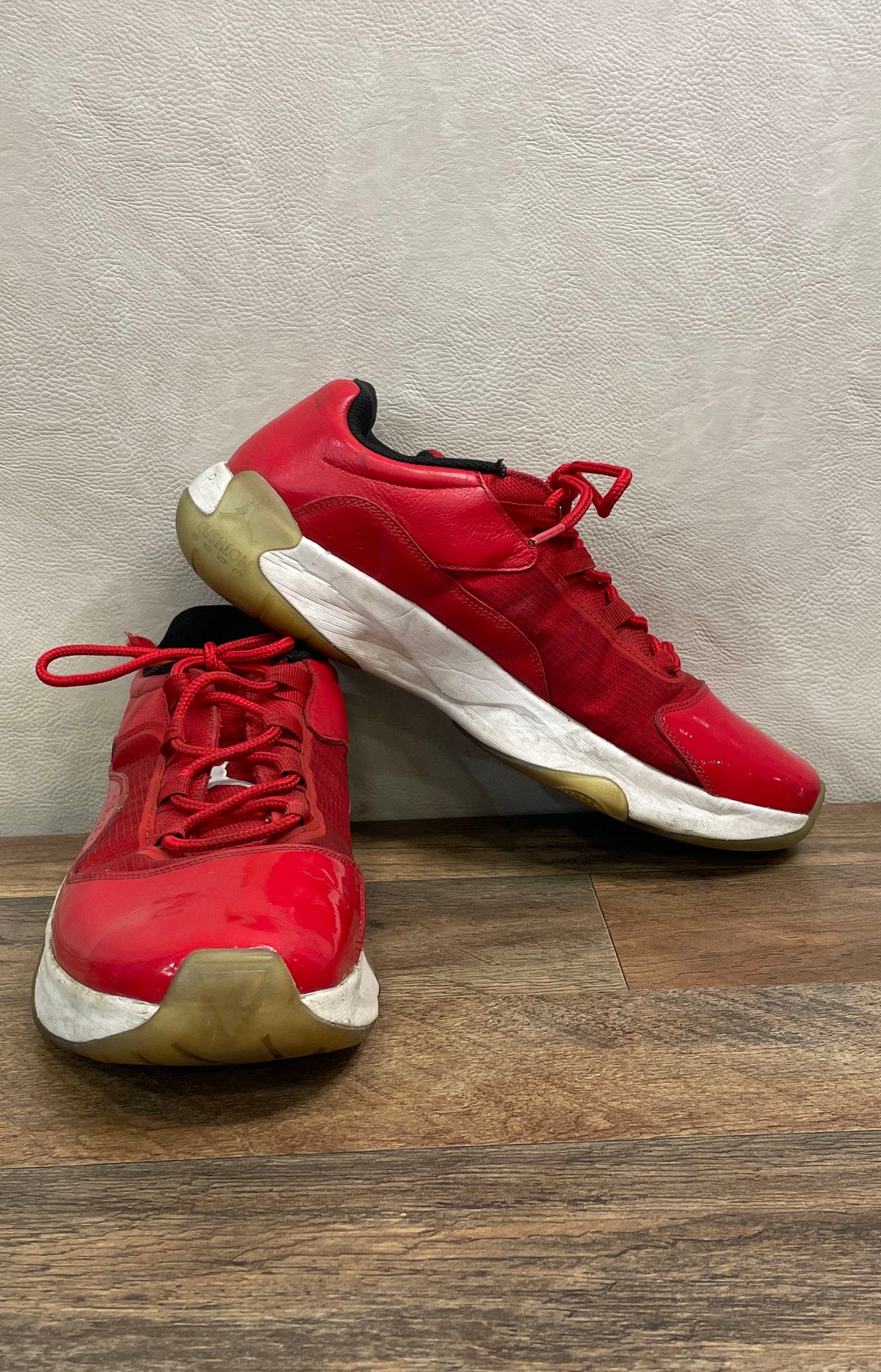 Nike Air Jordan 11 CMFT Low Gym Red Black White Sneakers Men's Size 13