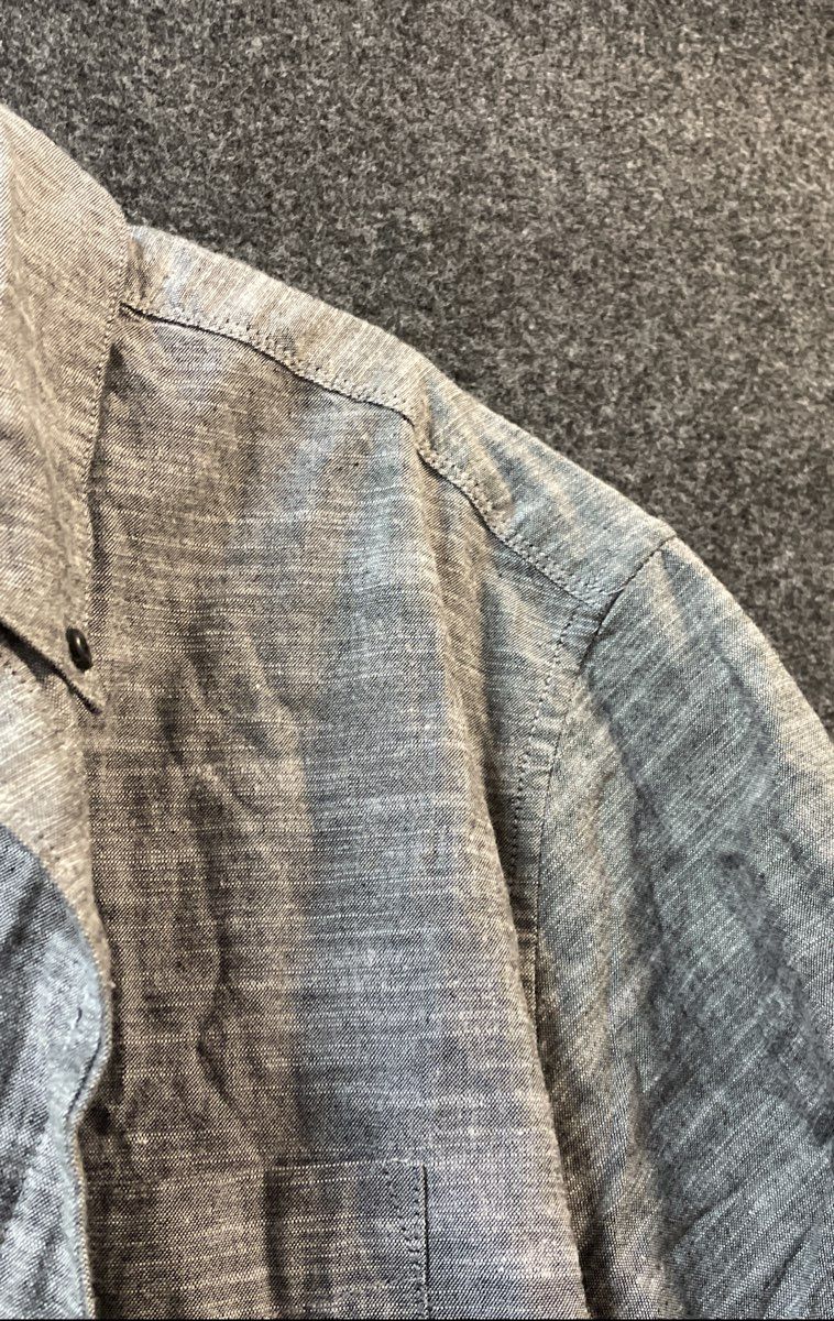 Hurley Men's Gray OAO 2.0 Short Sleeve Cotton Classic Fit Shirt Sz XL NWT