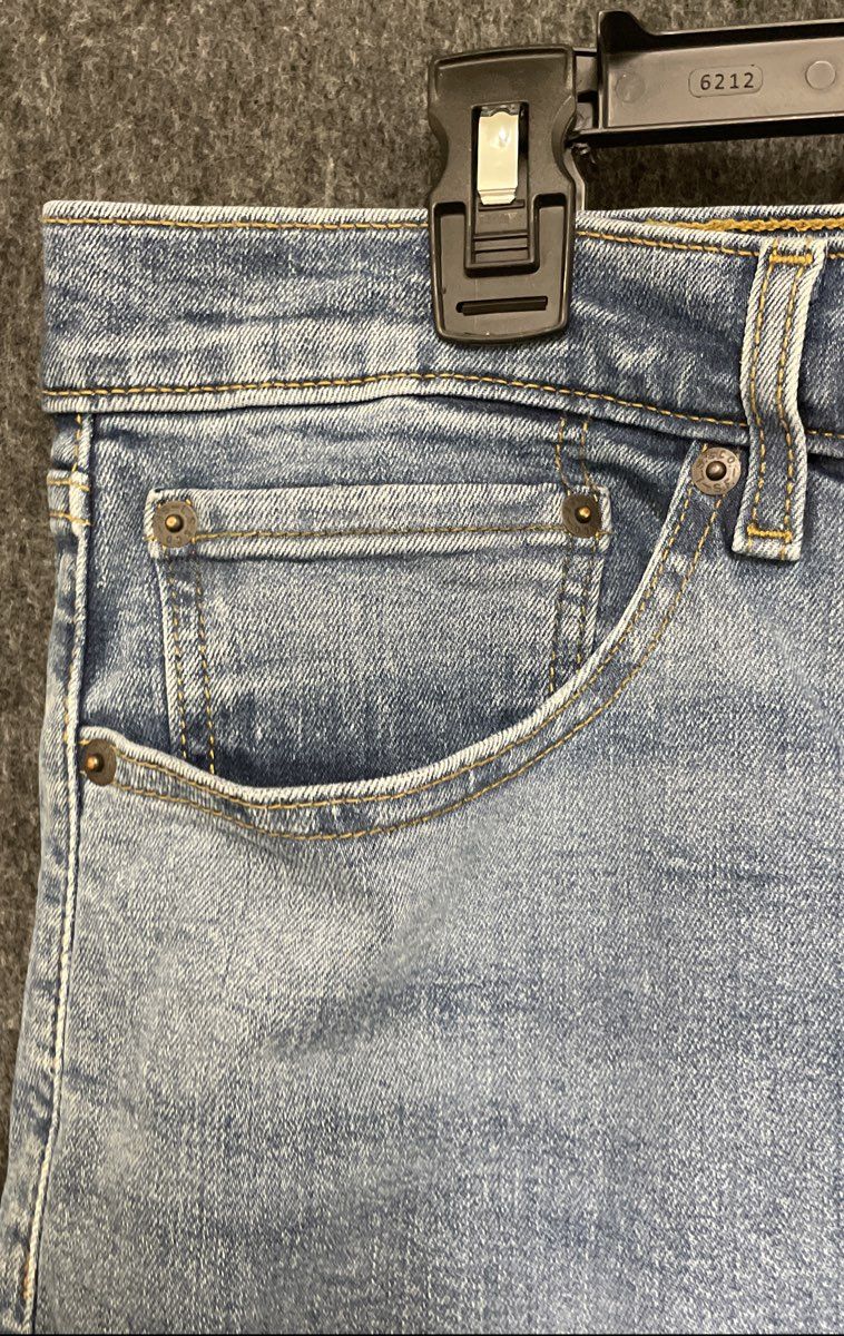 Levi's Men's 506 Straight Leg Light Wash Blue Denim Jeans Sz 40x30