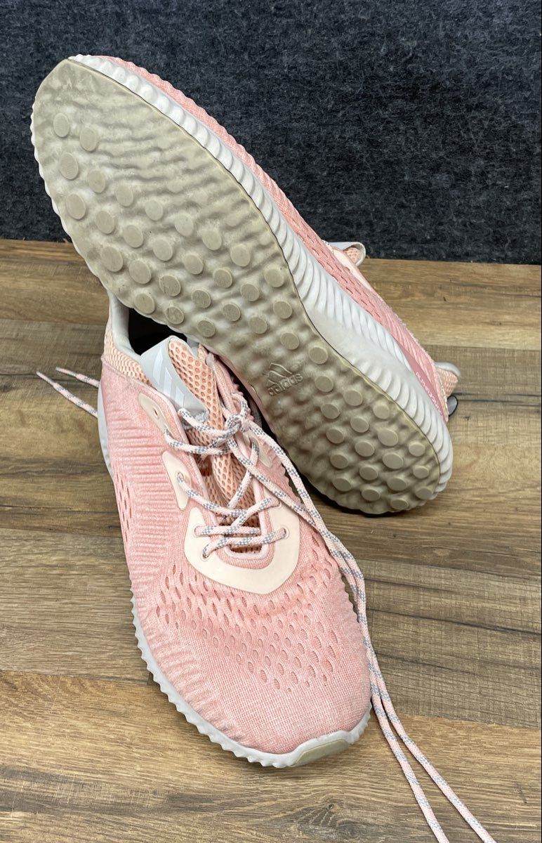 Adidas Alphabounce EM Icey Pink Running Shoes Men's Size 11.5