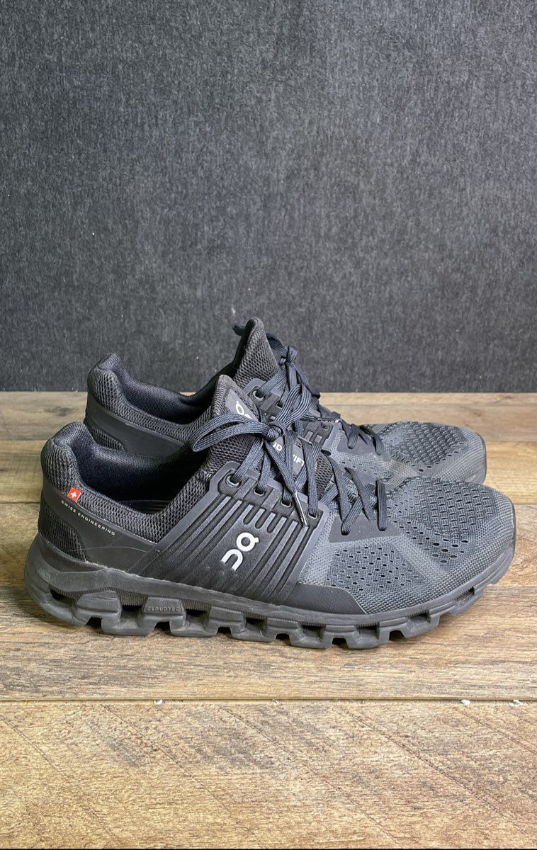 On Running Cloudswift Black Men's Running Shoes Size 10