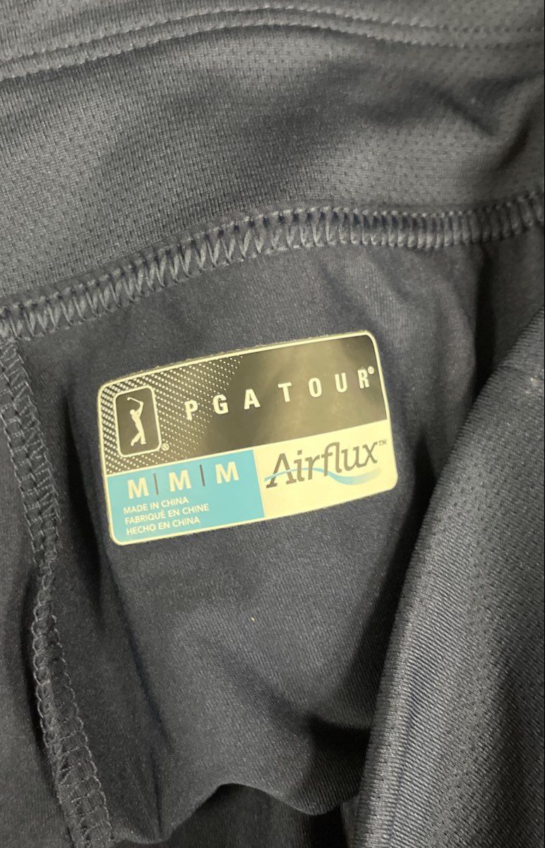 PGA Tour Women's Navy Blue Airflux Performance Stretch Golf Skirt Size M