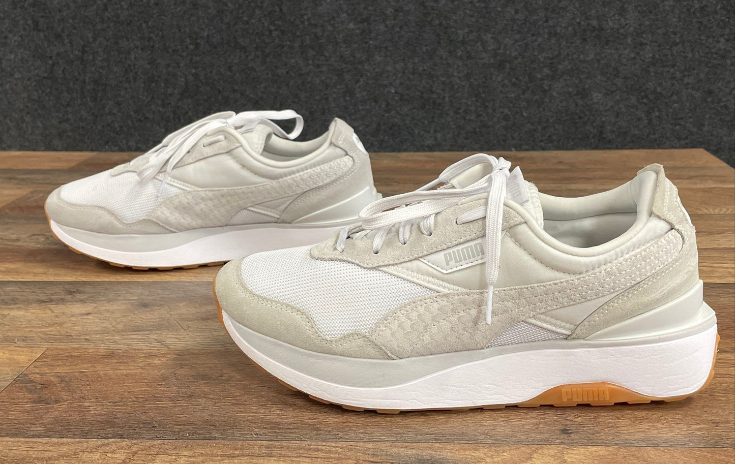 Puma Cruise Rider Silk Road Marshmallow Gum White Women's Sneakers Size 11