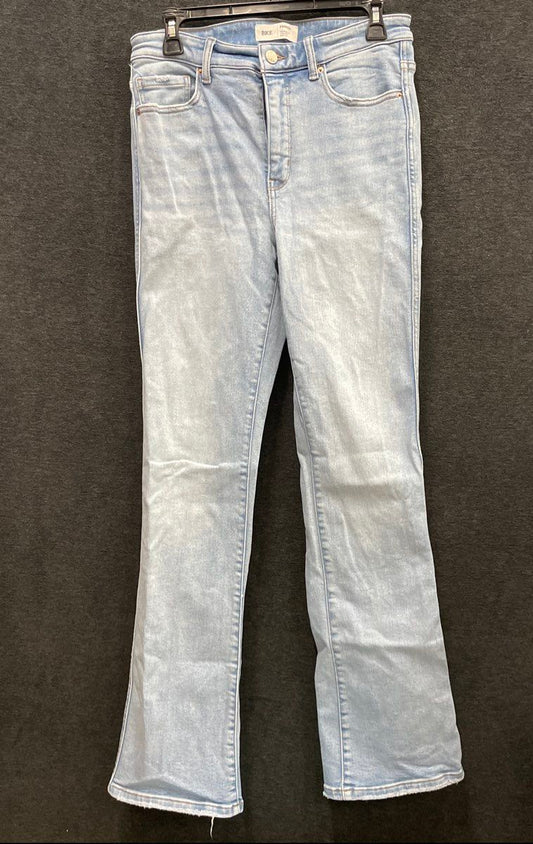 BKE Women's Parker Universal High Rise Bootcut Light Wash Blue Jeans Sz 28x33.5