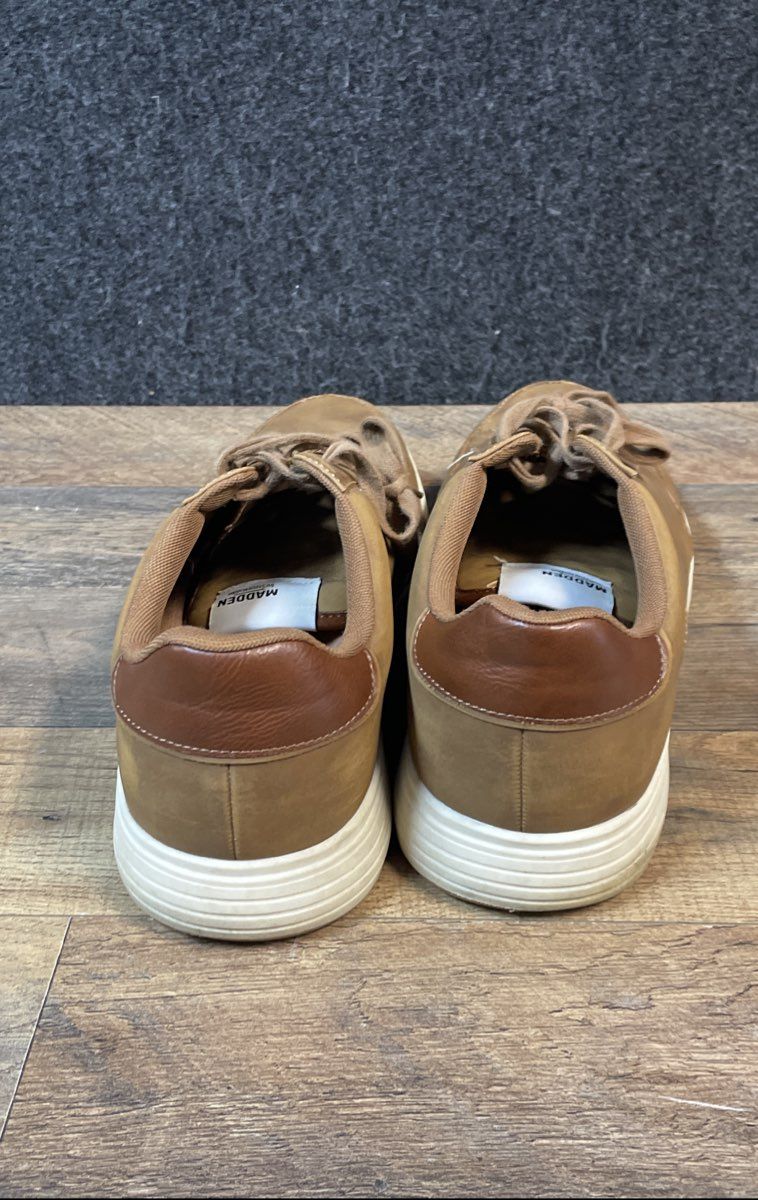 Steve Madden Men's Madden Tan Brown Low Top Sneakers Size 13