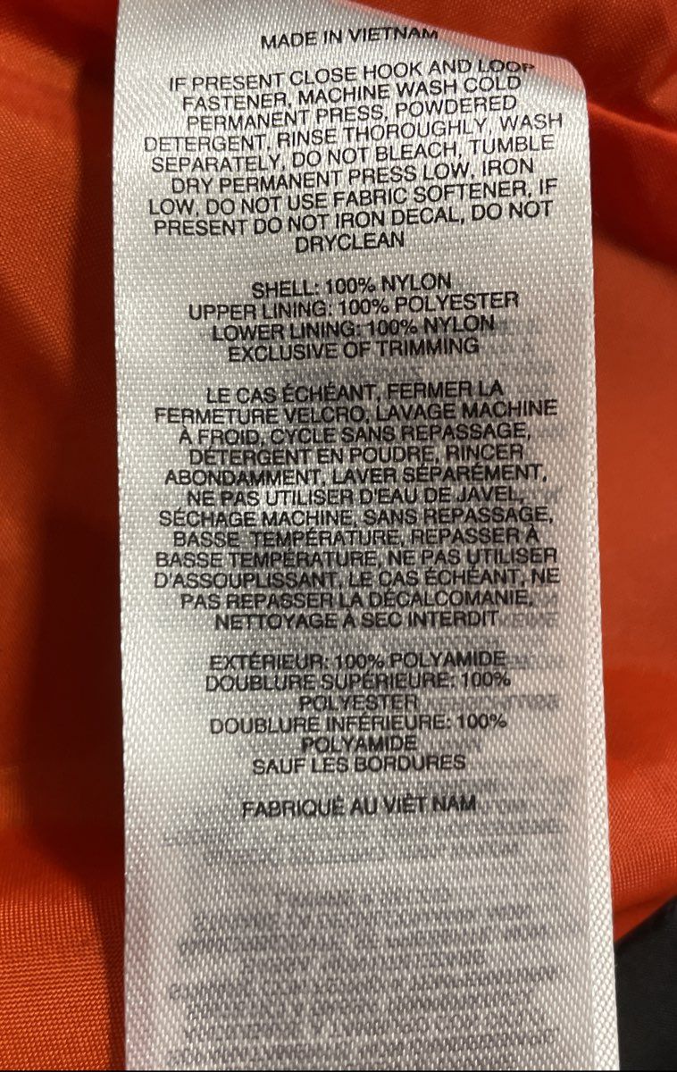 Columbia Youth Boys Red Black Colorblock Fleece Lined Hooded Jacket XL (18-20)