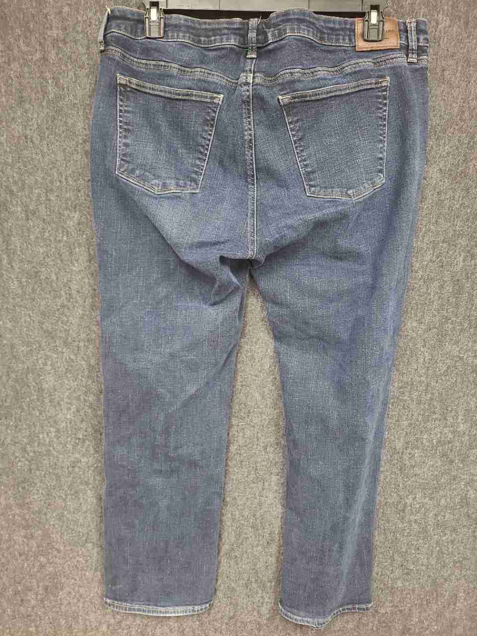 Lucky Brand Women's Lolita Straight Jeans Dark Wash Denim Size 18W