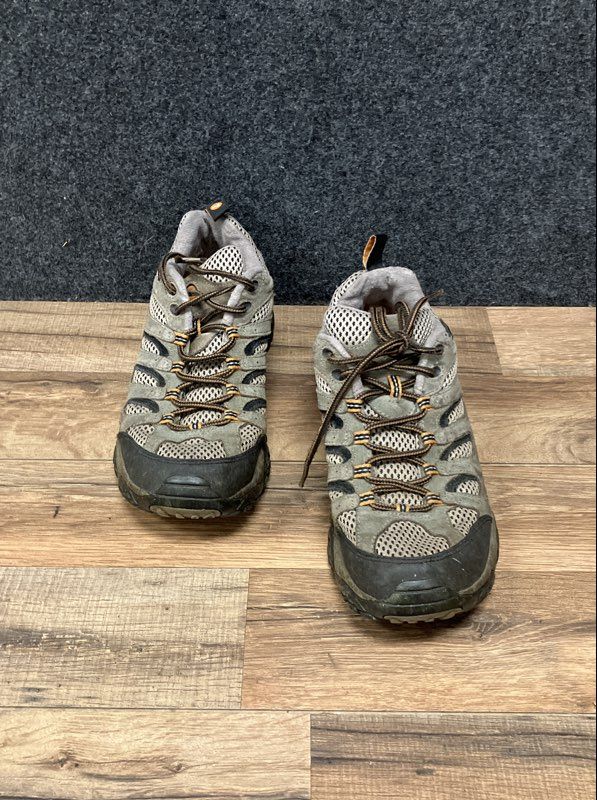 Merrell Moab Ventilator Walnut Brown Mesh Hiking Shoes Men's Size 9
