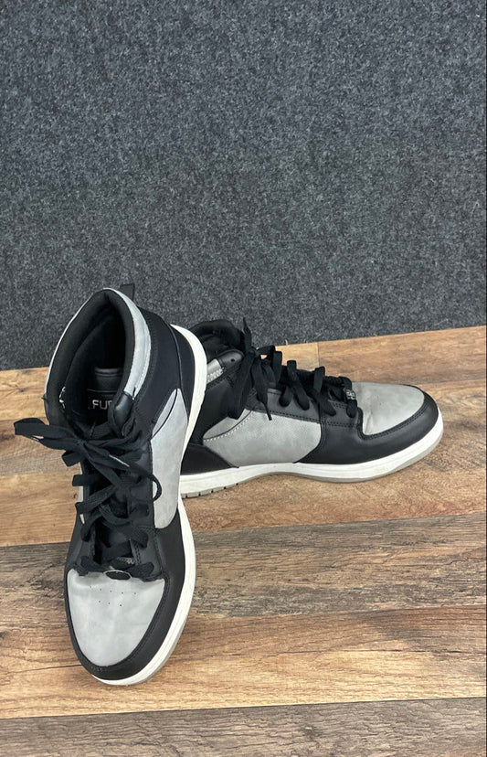 FUBU Black Grey High Top Lifestyle Sneakers Men's Size 12