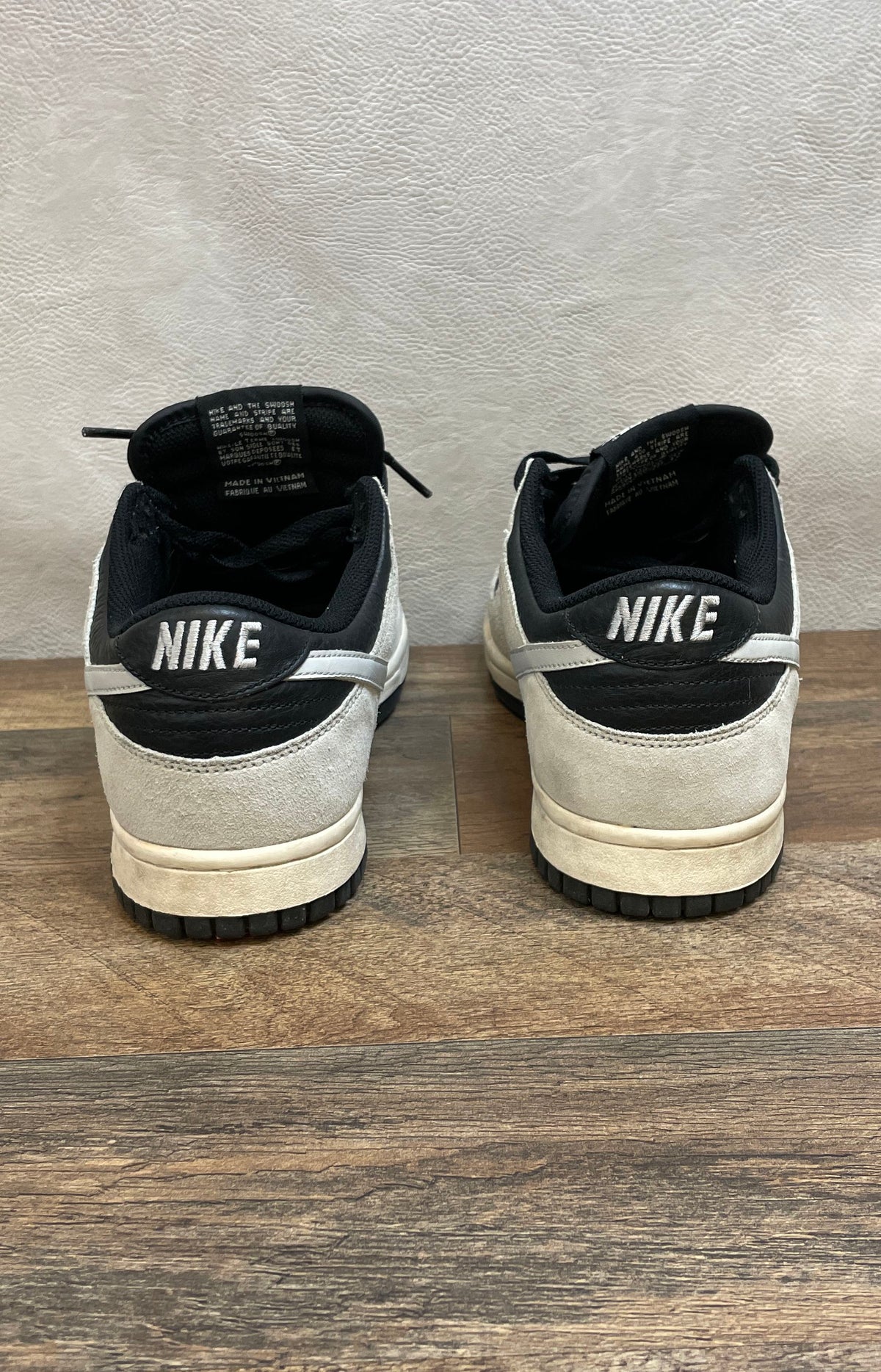 Nike Dunk Low CL Black Medium Grey White 2008 Sneakers Size 8.5