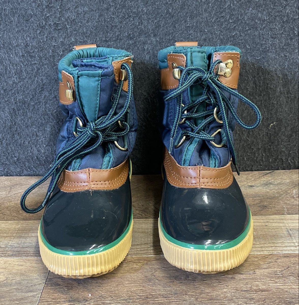 Mountain Creek Woodstock Thermolite Duck Boots Navy Blue Size 7