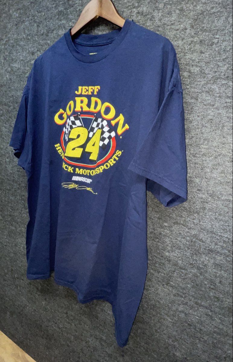 Jeff Gordon #24 Hendrick Motorsports NASCAR Racing T-Shirt Sz XXL