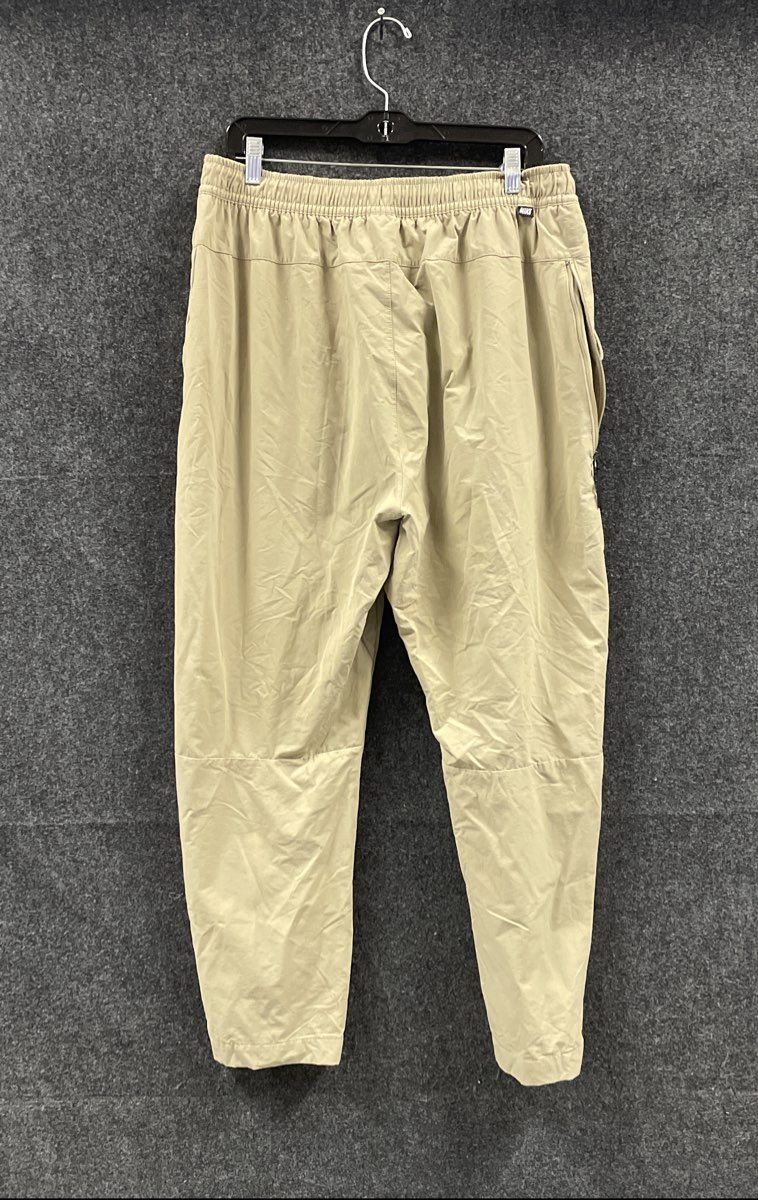 Nike Men's Khaki Tan Tapered Nylon Utility Track Pants Mesh Lined Sz XXL
