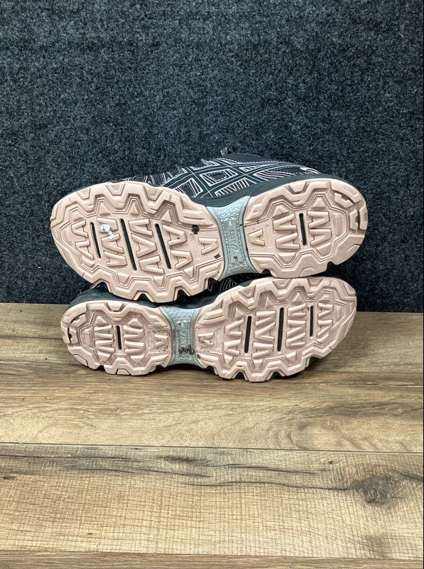 ASICS Gel-Venture 7 Black Pink Grey Women's Running Shoes Size 8
