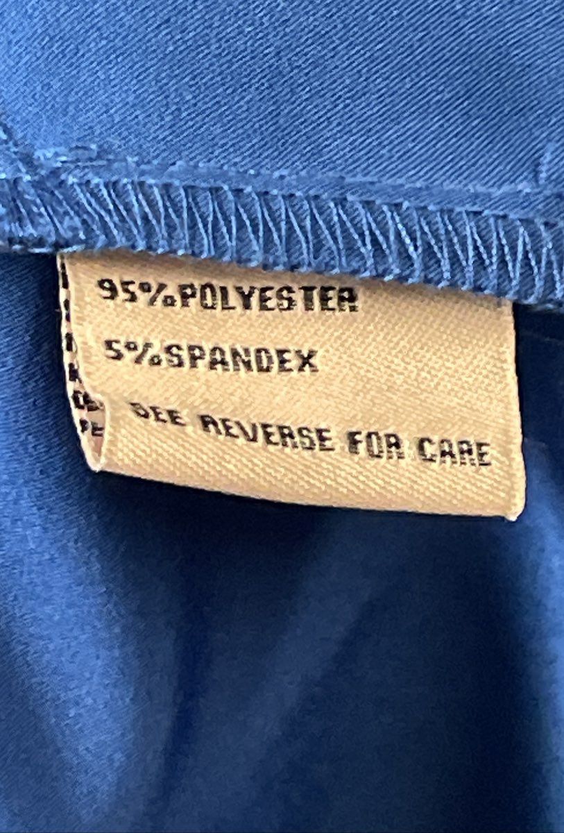 Disney G by Giuliana Women's Alice Looking Glass Blue Pants Set Outfit Sz L