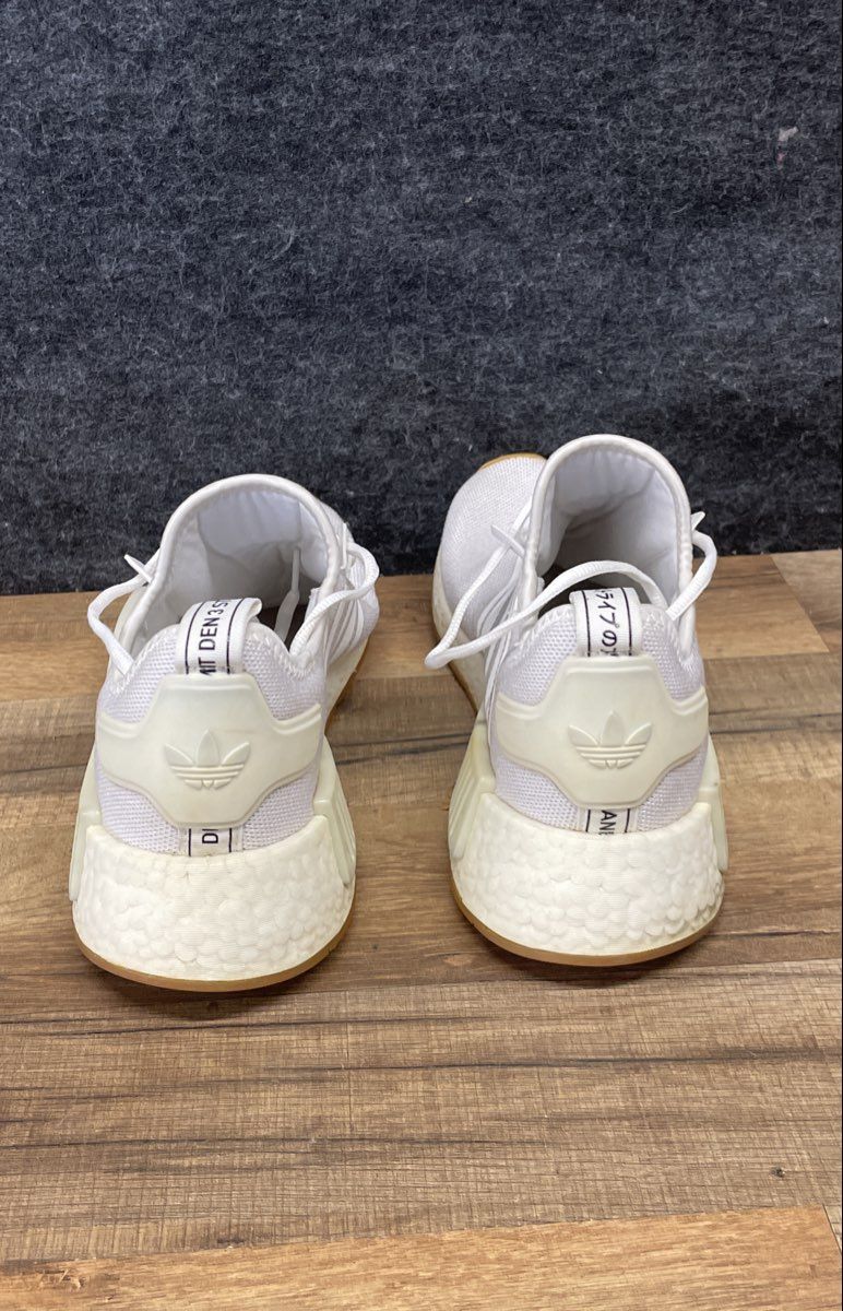 Adidas NMD R1 White Gum Men's Lifestyle Running Shoes Size 10
