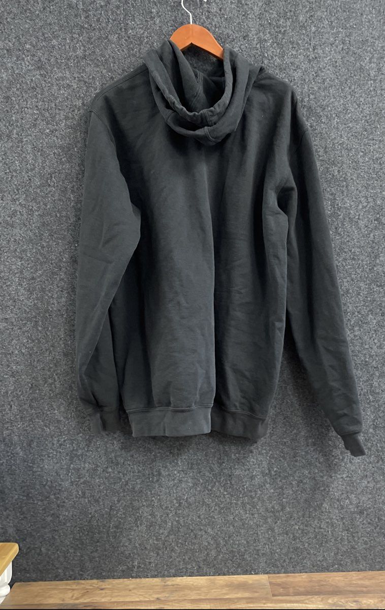 Carhartt Men's Black Loose Fit Pullover Hoodie Sweatshirt Sz L Tall