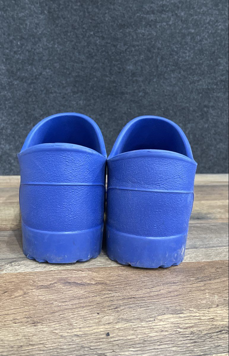 Calzuro Pro Blue Professional Work Clogs Slides Made in Italy Size 42