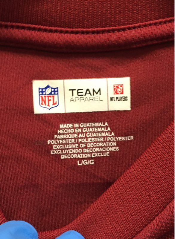 Washington Redskins Robert Griffin III RG3 NFL Team Apparel Jersey Sz L