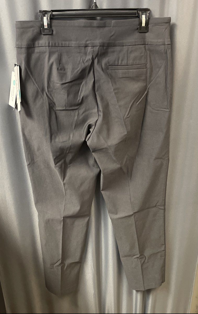 Tribal Women's Fia Straight Trouser Grey Stitch Fix Exclusive NWT 14