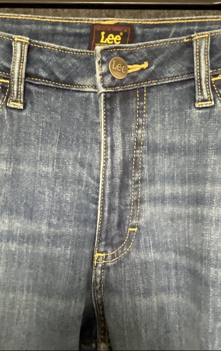 Lee Women's Blue Bootcut Stretch Jeans Medium Wash Size 12 Medium
