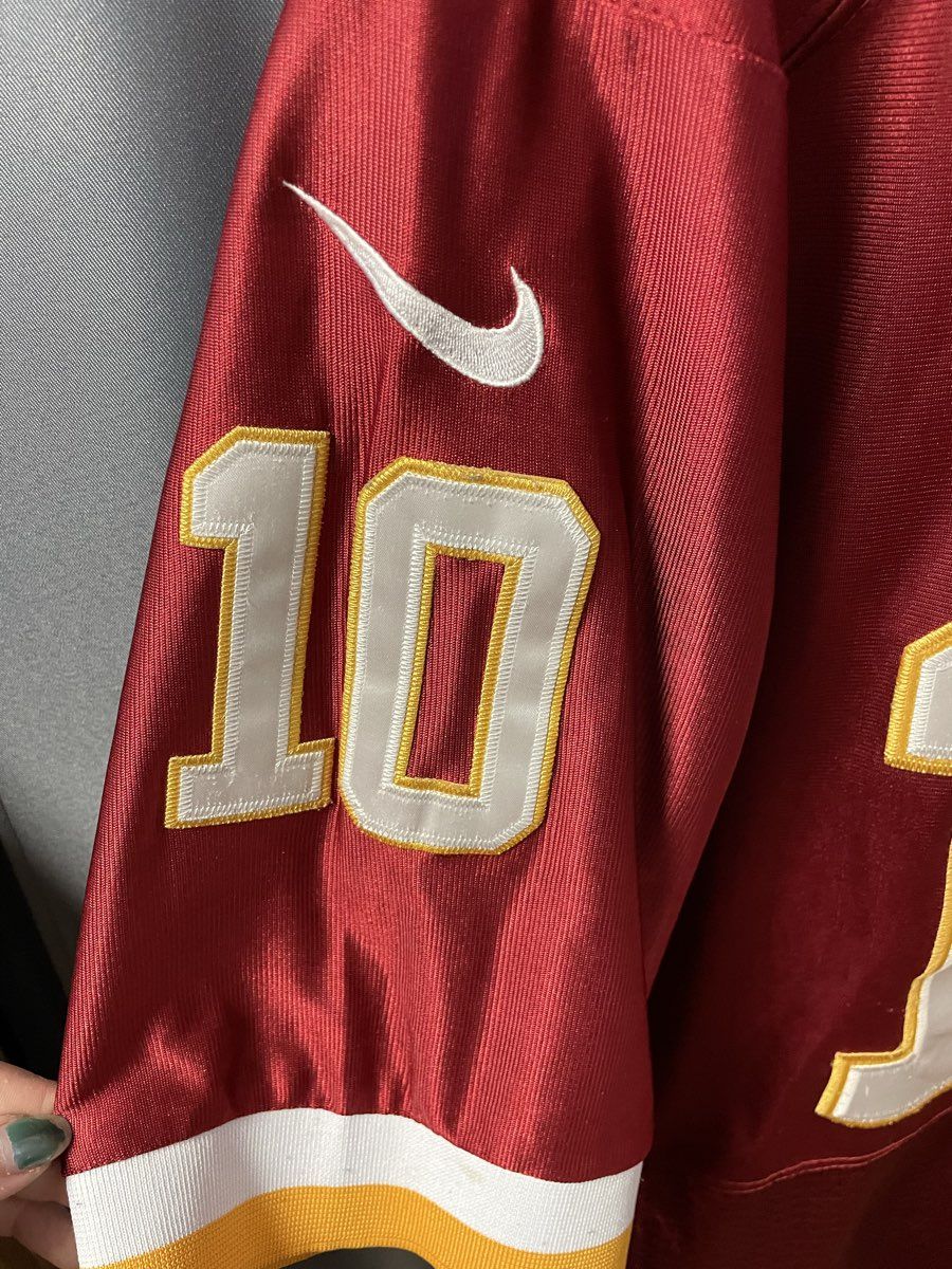 Nike Men's Washington Redskins Robert Griffin III RG3 Jersey Burgundy Sz 44