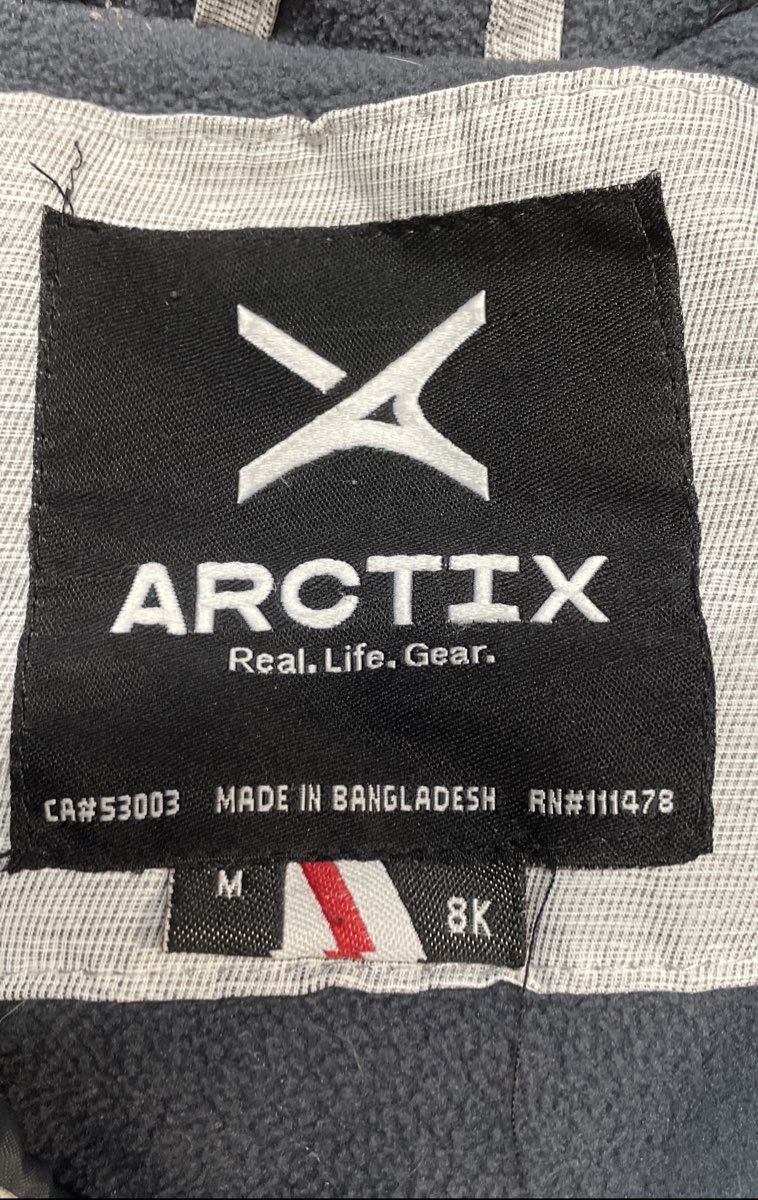 Arctix Women's Gondola Insulated Ski Snowboard Jacket Gray Hooded Size M
