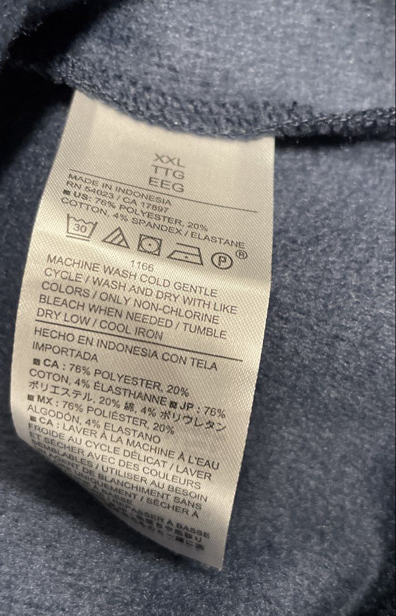 Banana Republic Women's Blue Ribbed Mock Neck Pullover Sweatshirt Sz XXL