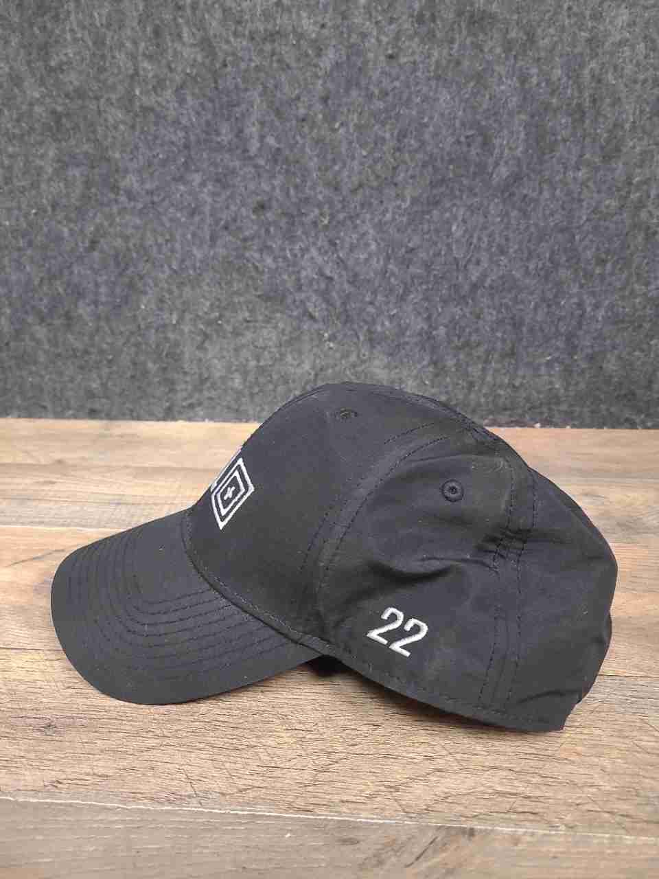 5.11 Tactical Unisex Black Adjustable Always Be Ready Logo Baseball Cap One Size