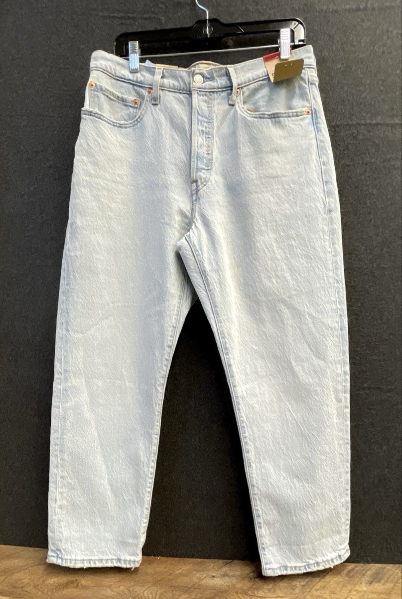 Levi's Women's 501 Original Cropped Jeans Light Wash High Rise NWT Sz 32x26