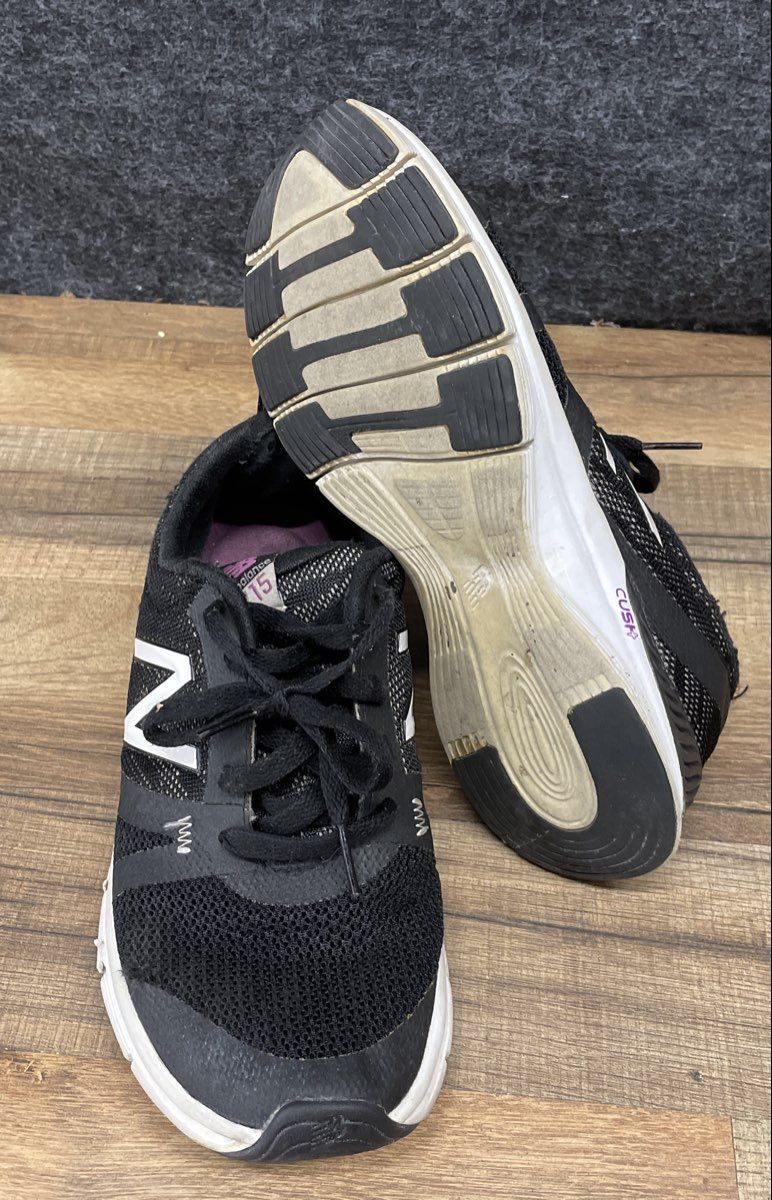 New Balance 715v1 Cush+ Black Pink Women's Cross Trainer Sneakers Size 8