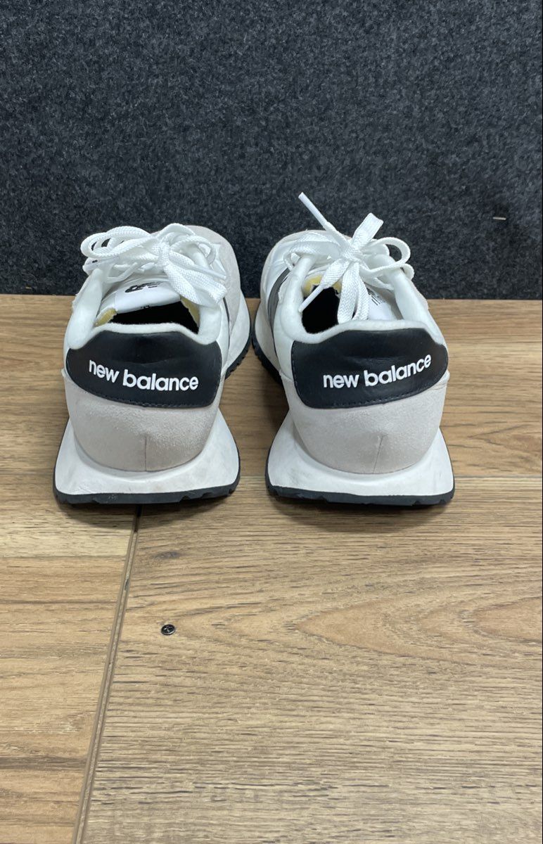 New Balance 237 White Black Sea Salt Sneakers Women's Size 11 Men's 9.5