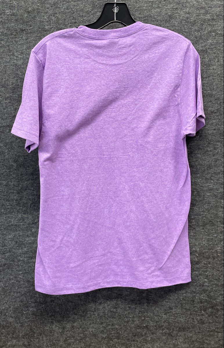 Pacific Men's T-Shirts Purple Heather Short Sleeve Cotton Blend 10 Pack Sz S