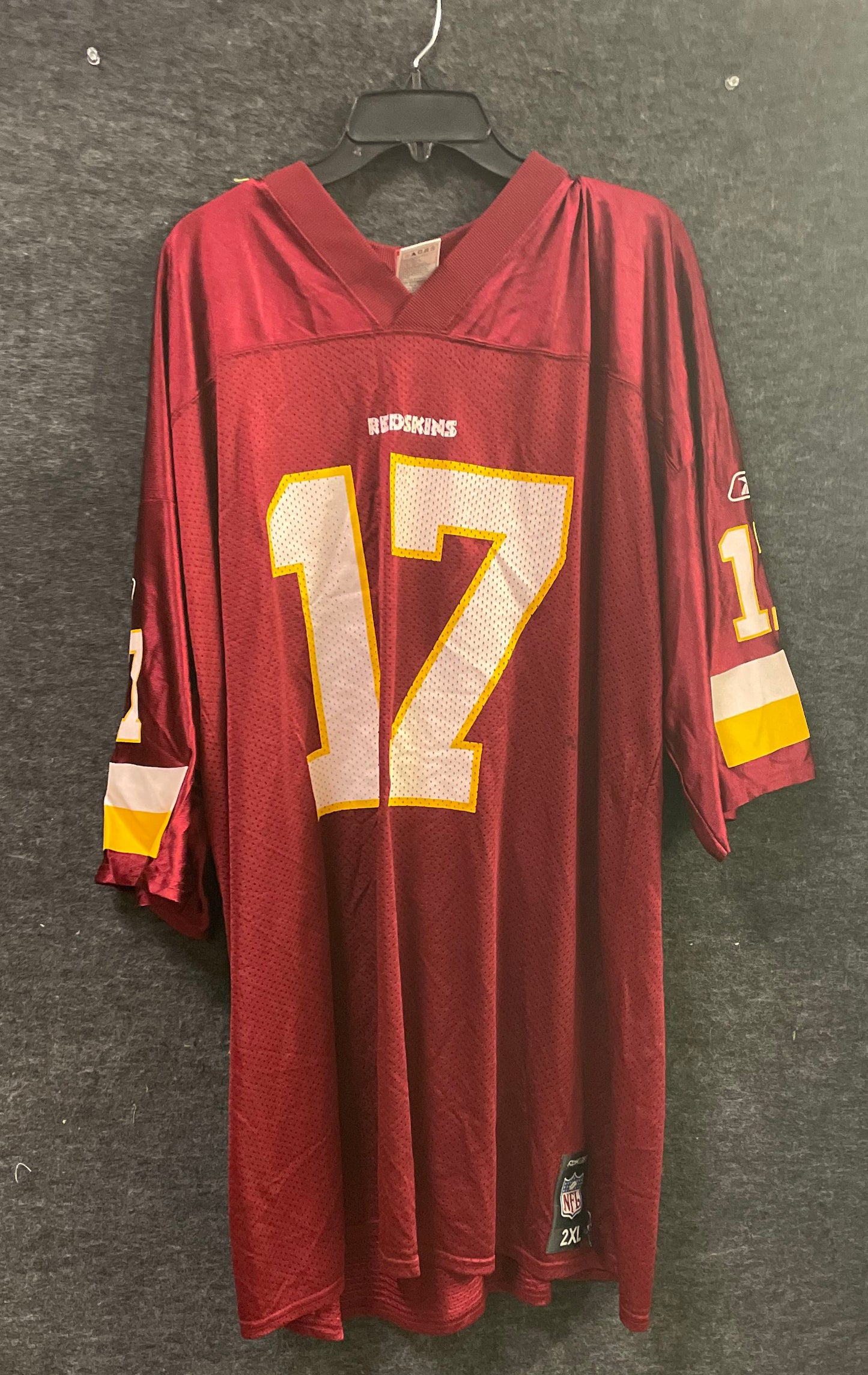 Reebok Washington Redskins Jason Campbell #17 NFL Jersey Burgundy Sz 2XL