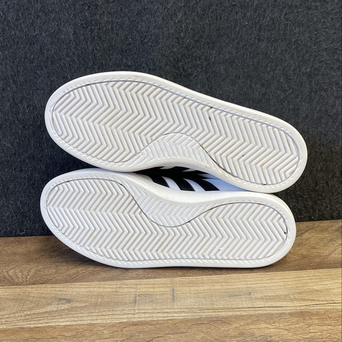 Adidas Grand Court Base 2.0 White Black Women's Sneakers Size 7.5