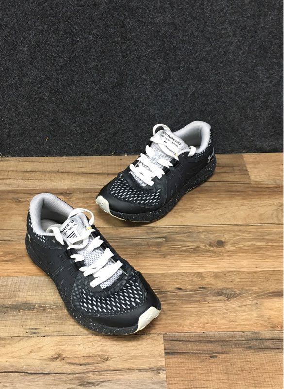 Under Armour Charged Bandit Trail Black White Running Shoes Women's Size 7