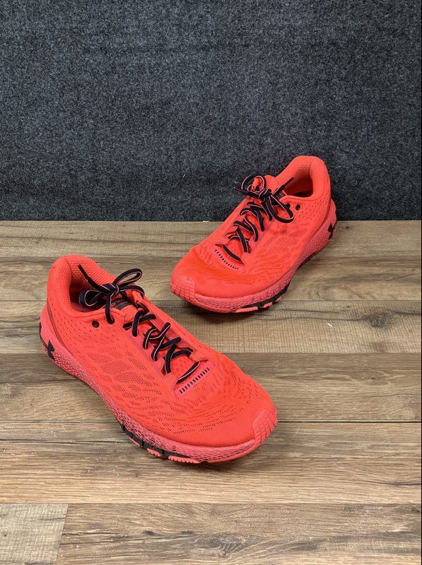 Under Armour HOVR Machina Red Black Men's Running Shoes Size 12