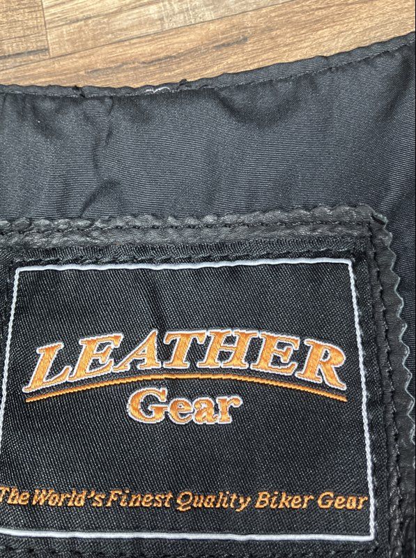 Leather Gear Women's Biker Vest Black Purple Embroidered Lace Up Sz XXL