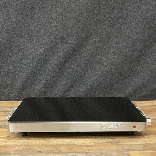 Magic Mill MHPG705 Glass Top Warming Tray Food Warmer Buffet Server 2019