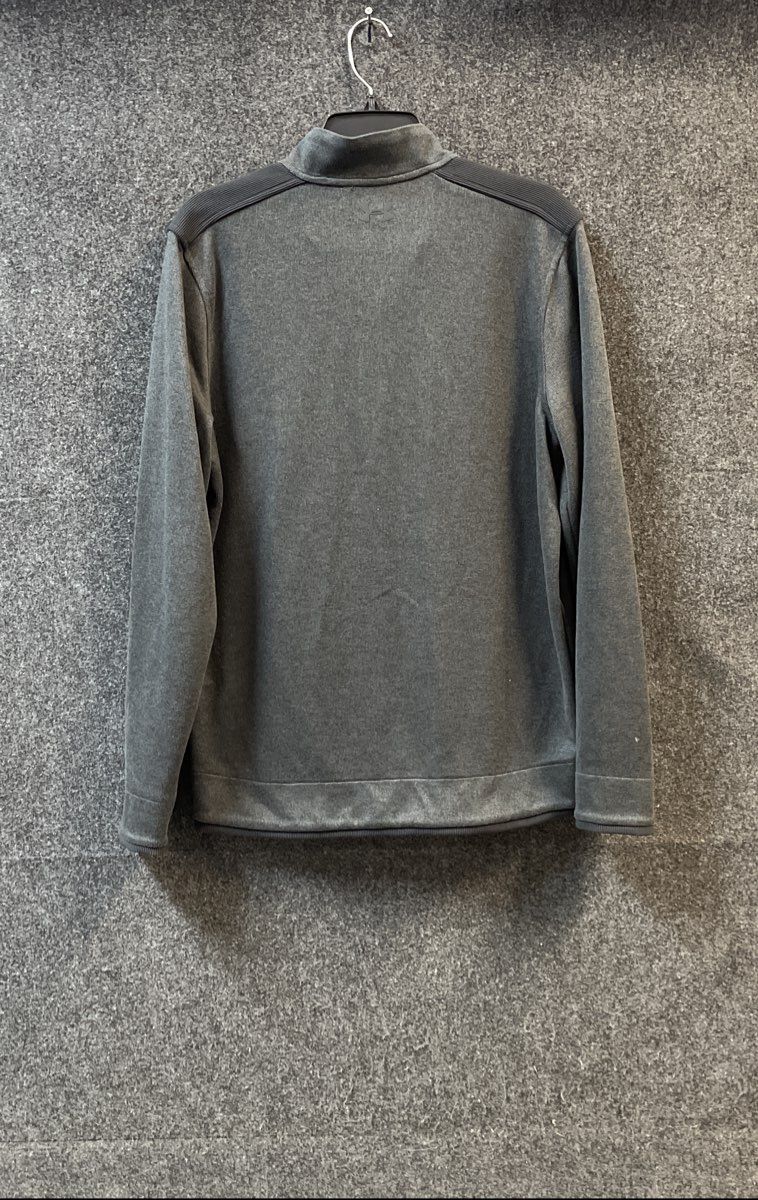 Under Armour Men's Gray ColdGear 1/4 Zip Pullover Sweater Sz M