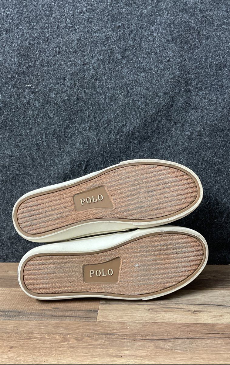 Polo Ralph Lauren Talin Tan Corduroy High Top Sneakers Men's Size 9 D