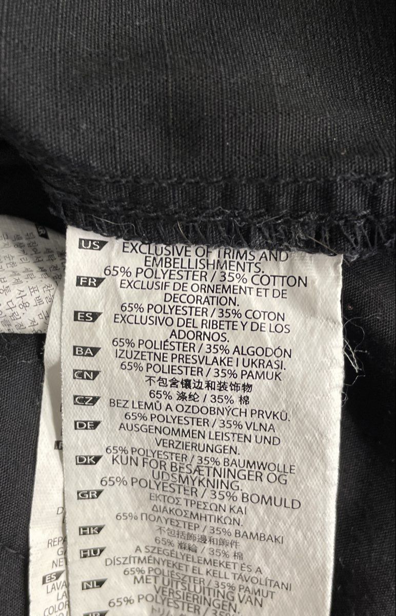 5.11 Tactical Men's Black Ripstop Cargo Tactical Pants Sz 36x32