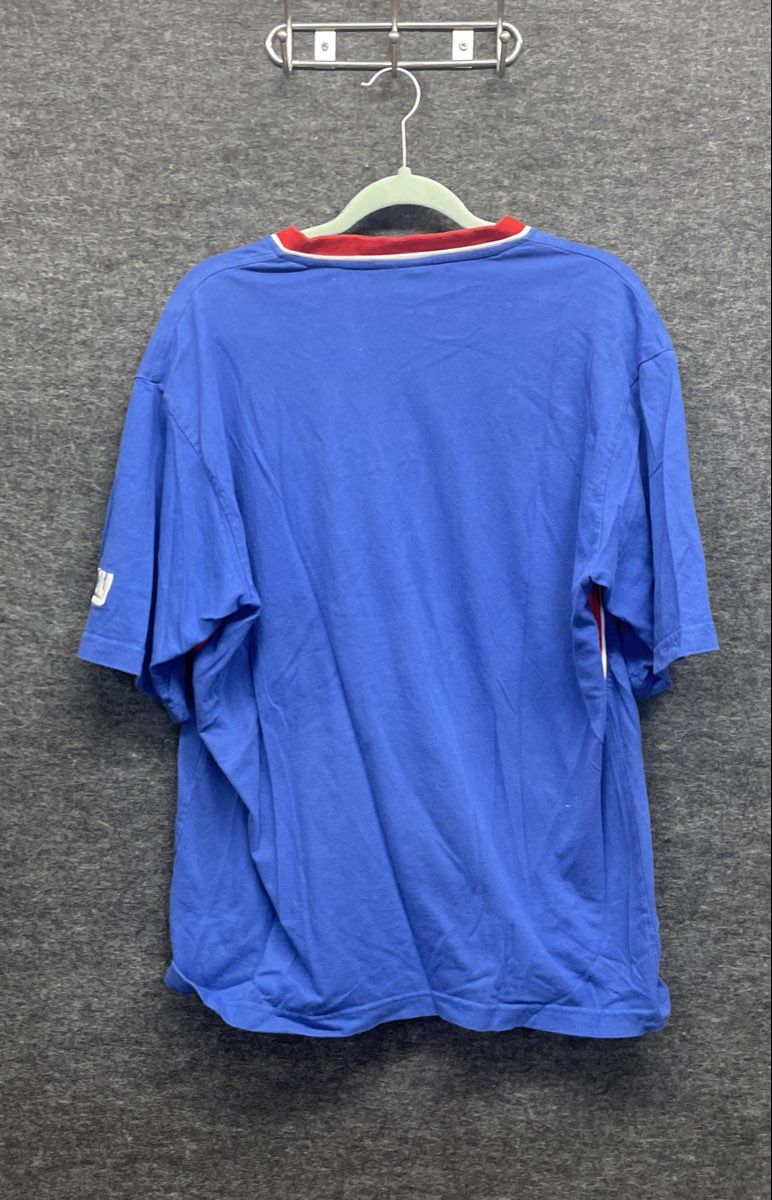Vintage 90s New York Giants NFL Football T-Shirt Blue Red Youth Sz 16 XL