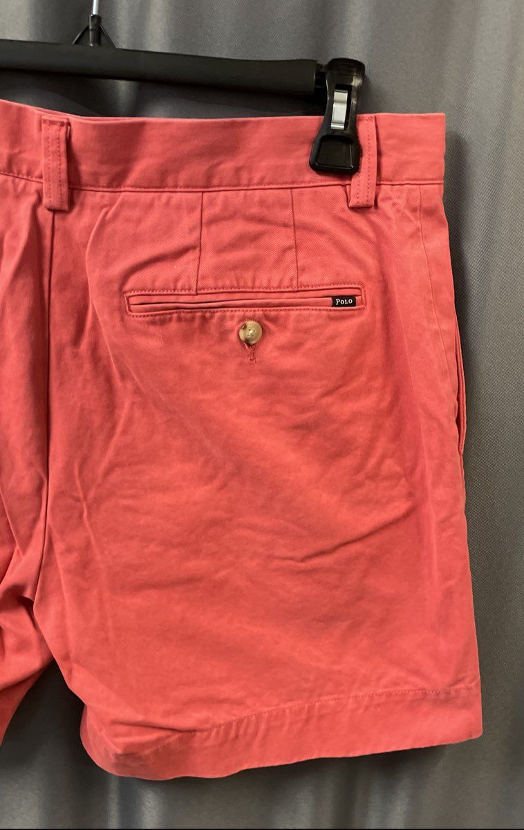 Polo Ralph Lauren Men's Red Classic Fit 6" Inseam Chino Shorts Size 32