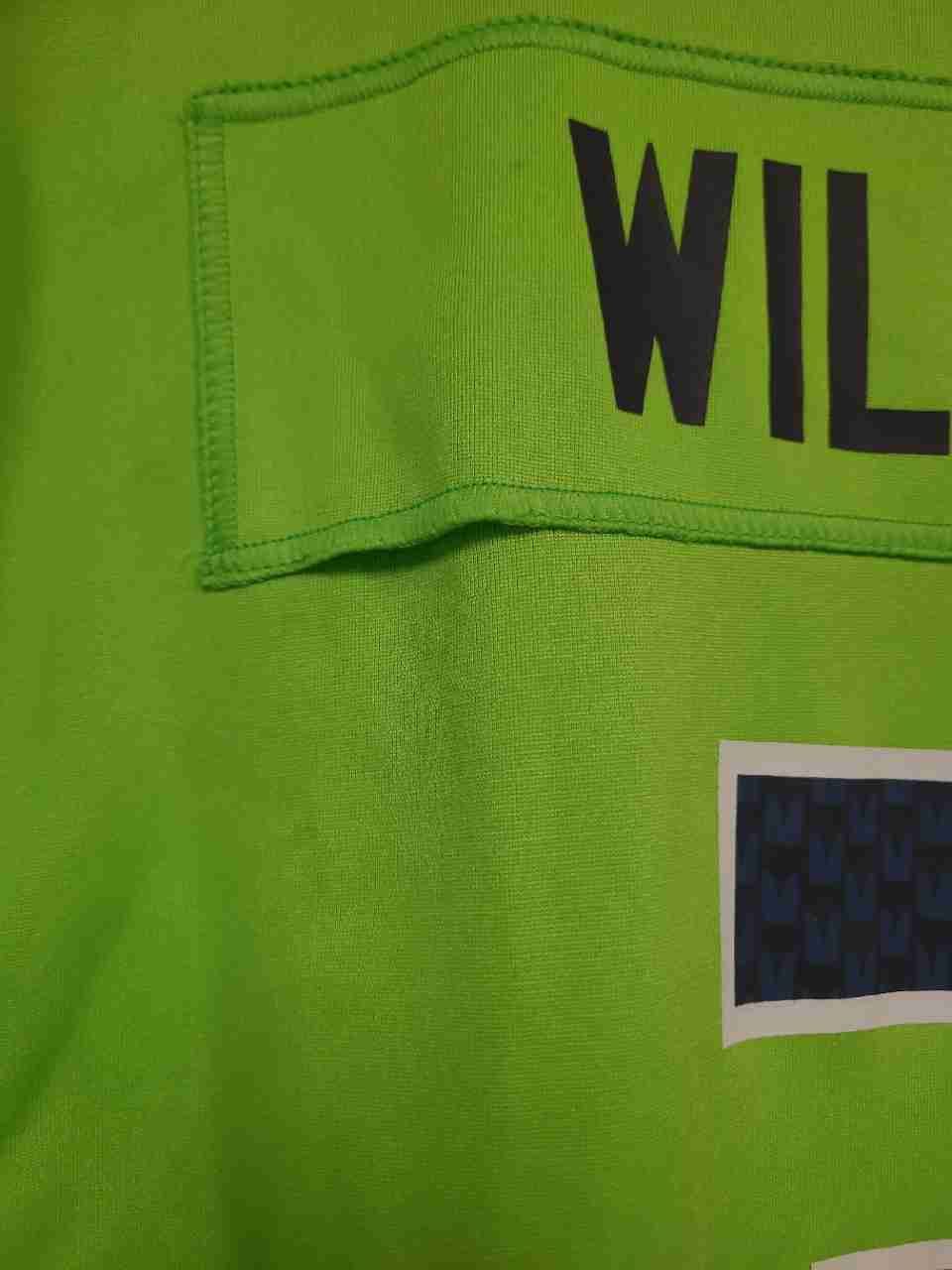 Nike Boys Seattle Seahawks Russell Wilson #3 Action Green NFL Jersey Youth XL