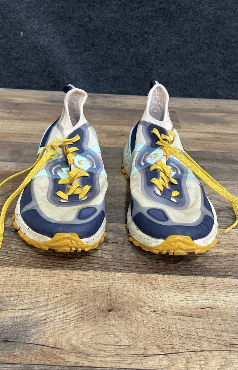 Cole Haan Zerogrand Outpace Navy Teal Yellow Women's Running Shoes Size 8B