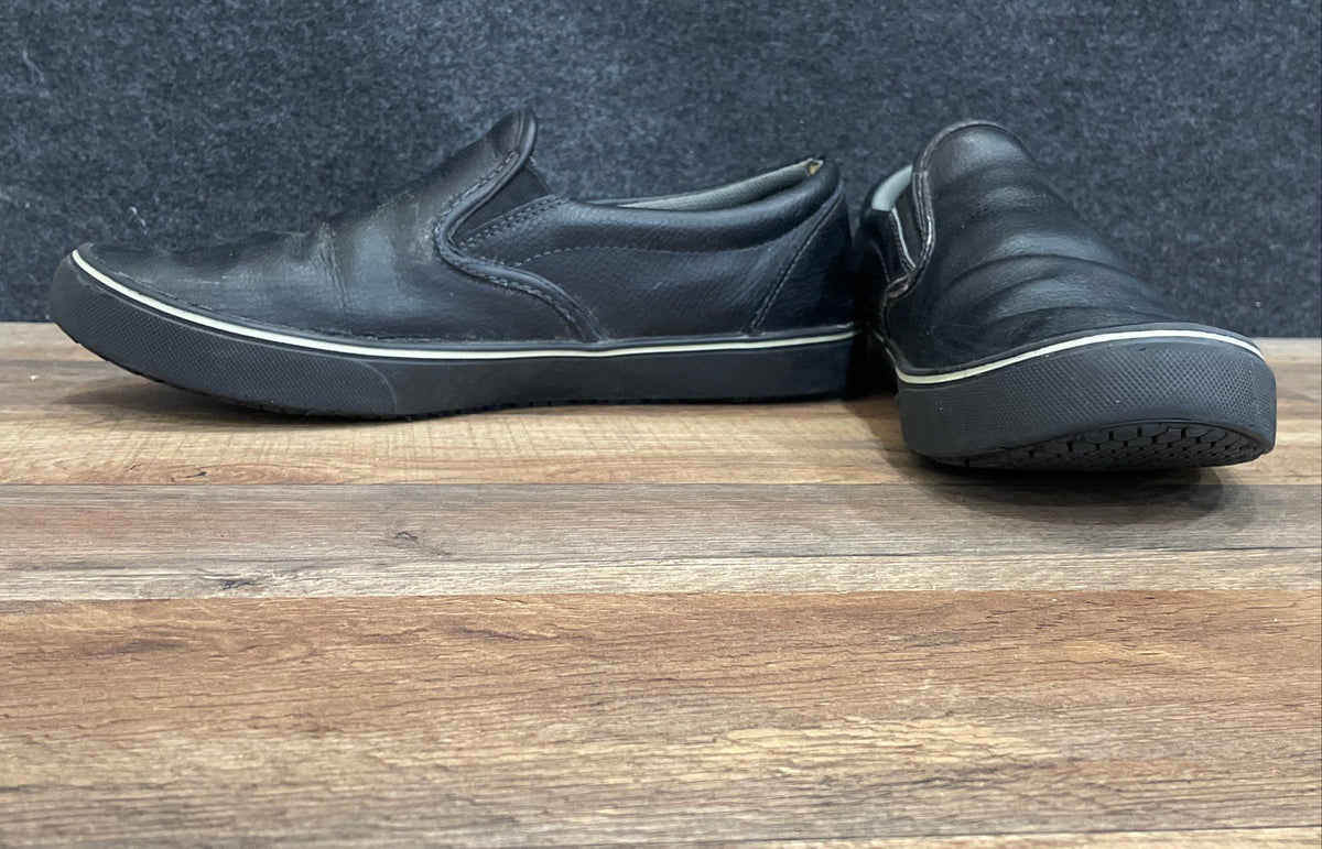 Tredsafe Black Slip-On Slip Resistant Work Shoes Size 12
