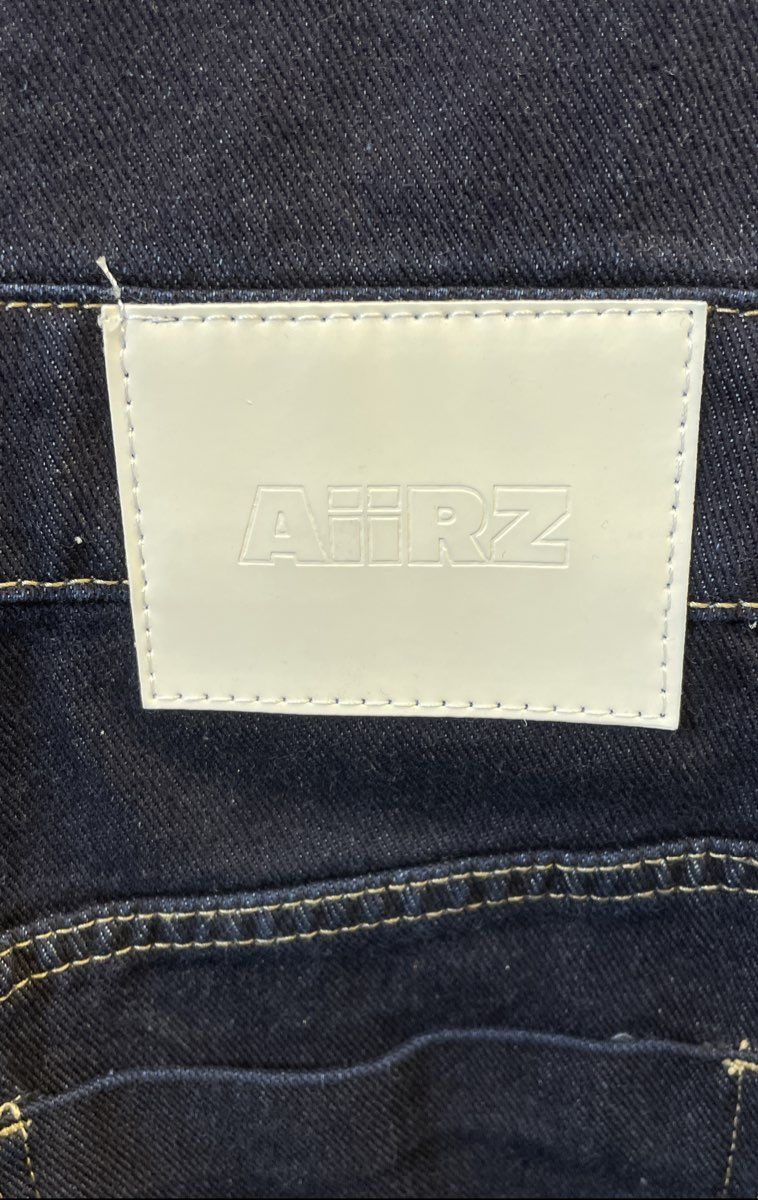 AiiRZ Women's Blue Denim Dress NWT Midi Sleeveless Button Front Slit Sz L