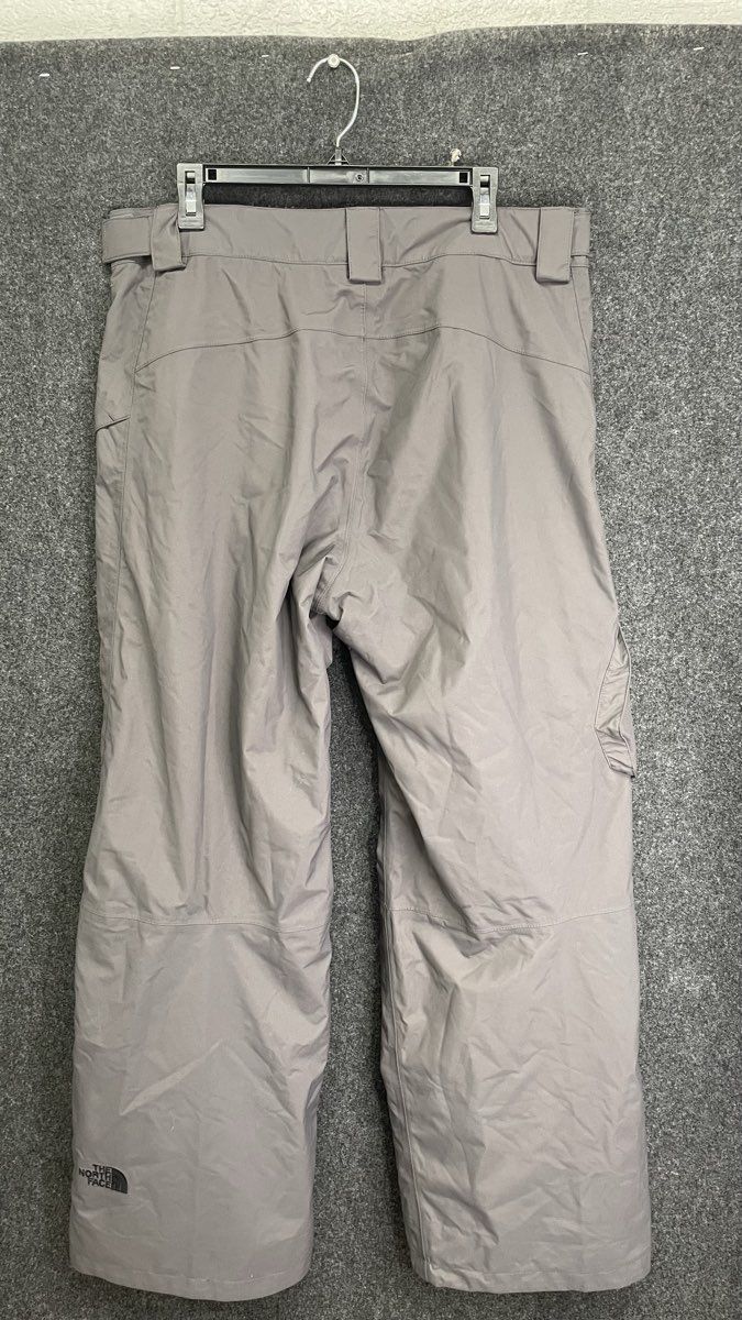The North Face Men's Gray HyVent Waterproof Cargo Snow Pants Sz Medium